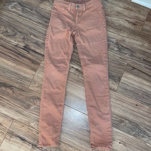J Brand. Size 24. Peach color